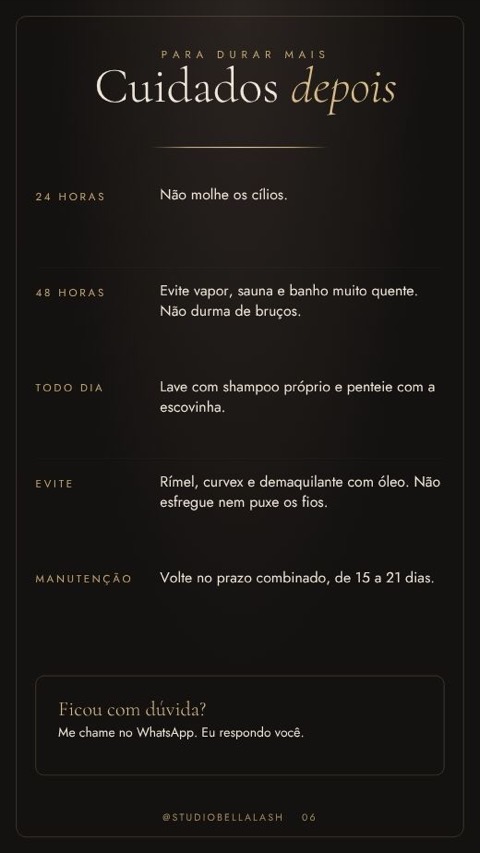 Cuidados no estilo Black