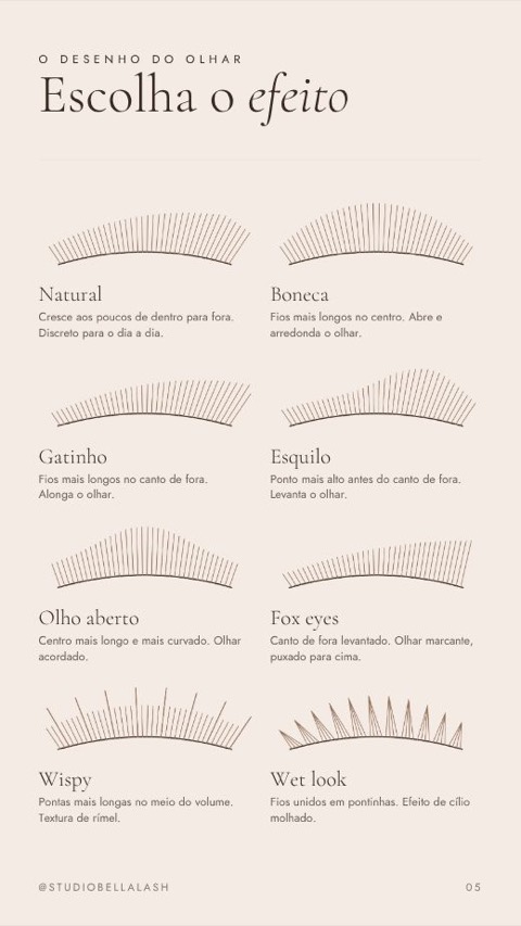 Efeitos no estilo Nude